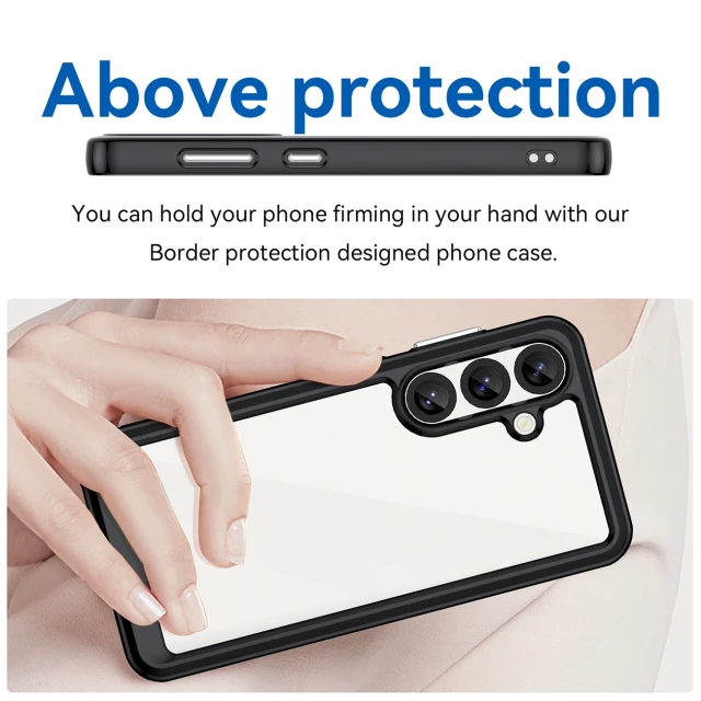 Чехол Hurtel Outer Space Case для Samsung Galaxy S25 Edge Black (5907769377266)