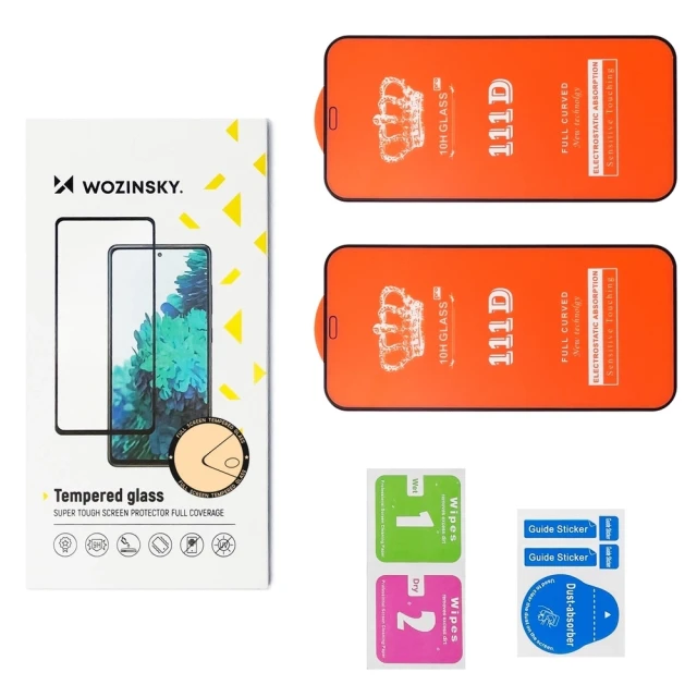 Захисне скло Wozinsky Full Glue Tempered Glass для Xiaomi POCO M7 (2 pack) (5907769377525)