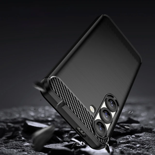 Чохол Hurtel Carbon Case для Samsung Galaxy M16 5G Black (5907769378317)