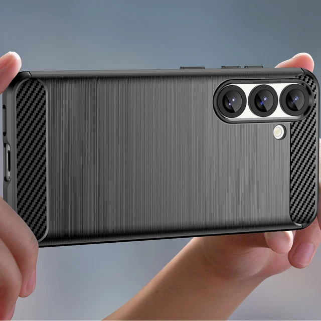 Чохол Hurtel Carbon Case для Xiaomi 15 Black (5907769378355)