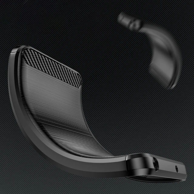 Чохол Hurtel Carbon Case для Nothing Phone (3a) Pro Black (5907769378522)