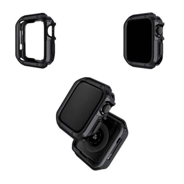 Чохол Hurtel Soft Strong Watch Case для Apple Watch Series 10 42 mm Black (5907769379246)