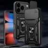 Чохол Hurtel Hybrid Armor Camshield для iPhone 17 Pro Black (5907769379390)