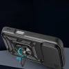 Чохол Hurtel Hybrid Armor Camshield для iPhone 17 Pro Max Чорний (5907769379406)