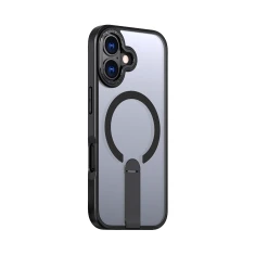 Чохол Hurtel Hybrid Armor X для iPhone 17 Black with MagSafe (5907769379451)