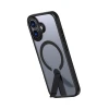 Чохол Hurtel Hybrid Armor X для iPhone 17 Black with MagSafe (5907769379451)