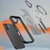Чохол Hurtel Hybrid Armor X для iPhone 17 Black with MagSafe (5907769379451)