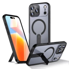 Чохол Hurtel Hybrid Armor X для iPhone 17 Pro Max Black with MagSafe (5907769379475)