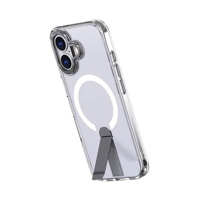 Чохол Hurtel Hybrid Armor X для iPhone 17 Прозорий with MagSafe (5907769379482)