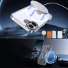 Чохол Hurtel Hybrid Armor X для iPhone 17 Прозорий with MagSafe (5907769379482)