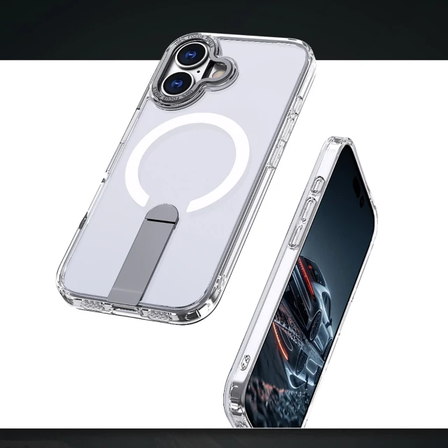 Чохол Hurtel Hybrid Armor X для iPhone 17 Прозорий with MagSafe (5907769379482)