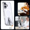Чохол Hurtel Hybrid Armor X для iPhone 17 Прозорий with MagSafe (5907769379482)