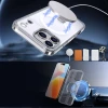 Чохол Hurtel Hybrid Armor X для iPhone 17 Pro Transparent with MagSafe (5907769379499)