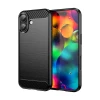 Чехол Hurtel Carbon Case для iPhone 17 Black (5907769379512)