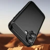 Чехол Hurtel Carbon Case для iPhone 17 Black (5907769379512)