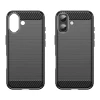 Чехол Hurtel Carbon Case для iPhone 17 Black (5907769379512)