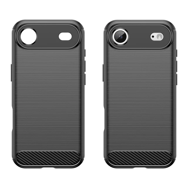 Чохол Hurtel Carbon Case для iPhone 17 Air Black (5907769379536)
