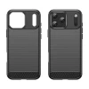 Чохол Hurtel Carbon Case для iPhone 17 Pro Black (5907769379543)