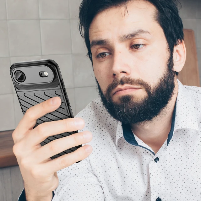Чохол Hurtel Thunder Case для iPhone 17 Air Чорний (5907769379574)