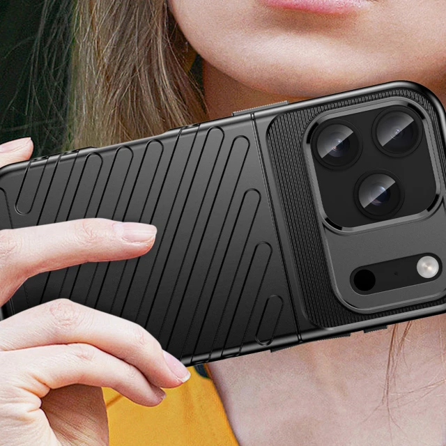 Чохол Hurtel Thunder Case для iPhone 17 Pro Max Чорний (5907769379598)