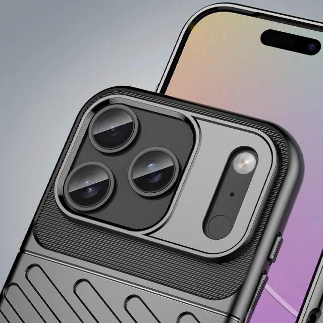 Чохол Hurtel Thunder Case для iPhone 17 Pro Max Чорний (5907769379598)