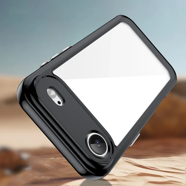 Чехол Hurtel Outer Space для iPhone 17 Air Black Transparent (5907769379611)