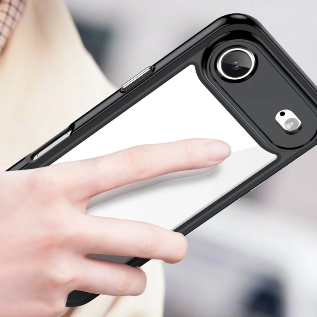 Чехол Hurtel Outer Space для iPhone 17 Air Black Transparent (5907769379611)