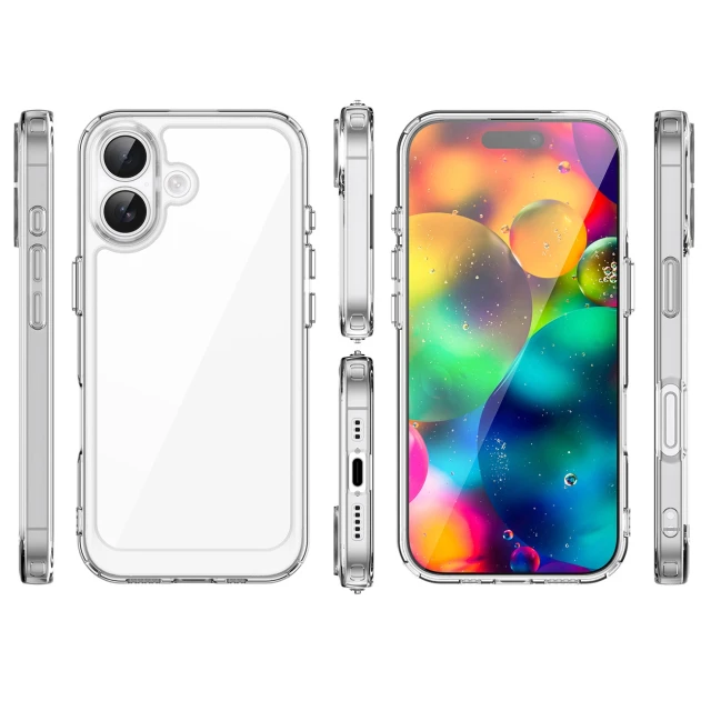 Чохол Hurtel Outer Space для iPhone 17 Transparent (5907769379642)