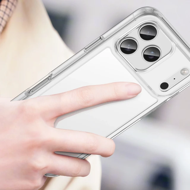 Чехол Hurtel Outer Space для iPhone 17 Pro Transparent (5907769379666)