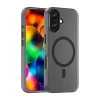 Чохол Hurtel Magnetic Abrasive для iPhone 17 Black with MagSafe (5907769379680)