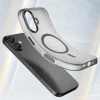 Чохол Hurtel Magnetic Abrasive для iPhone 17 Black with MagSafe (5907769379680)