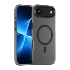 Чохол Hurtel Magnetic Abrasive для iPhone 17 Air Чорний with MagSafe (5907769379697)