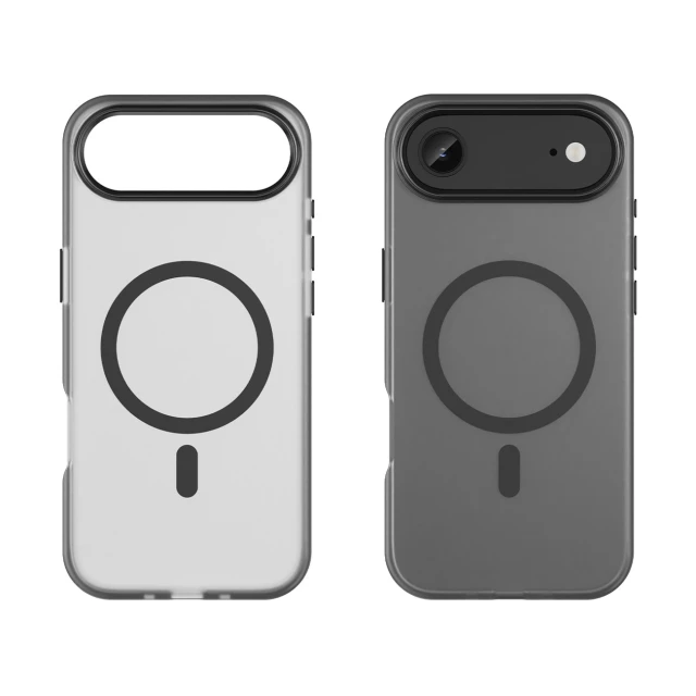 Чехол Hurtel Magnetic Abrasive для iPhone 17 Air Черный with MagSafe (5907769379697)
