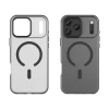 Чехол Hurtel Magnetic Abrasive для iPhone 17 Pro Max Matowy Black with MagSafe (5907769379710)