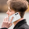 Чохол Hurtel Magnetic Abrasive для iPhone 17 Matowy White with MagSafe (5907769379727)
