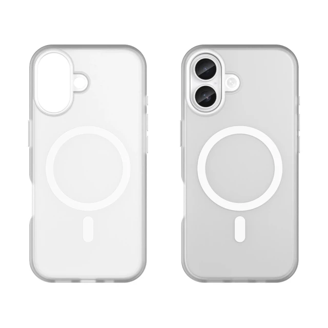 Чохол Hurtel Magnetic Abrasive для iPhone 17 Matowy White with MagSafe (5907769379727)
