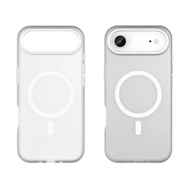 Чохол Hurtel Magnetic Abrasive для iPhone 17 Air Білий with MagSafe (5907769379734)