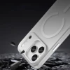 Чехол Hurtel Magnetic Abrasive для iPhone 17 Pro Max Matowy White with MagSafe (5907769379758)