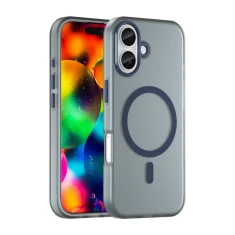 Чохол Hurtel Magnetic Abrasive для iPhone 17 Матовий синій with MagSafe (5907769379765)