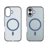 Чохол Hurtel Magnetic Abrasive для iPhone 17 Матовий синій with MagSafe (5907769379765)