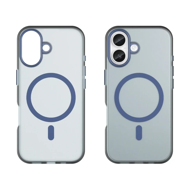 Чохол Hurtel Magnetic Abrasive для iPhone 17 Матовий синій with MagSafe (5907769379765)