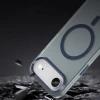 Чохол Hurtel Magnetic Abrasive для iPhone 17 Air Матовий синій with MagSafe (5907769379772)