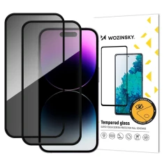 Захисне скло Wozinsky Privacy Glass для iPhone 17 Pro (2 pack) (5907769380174)