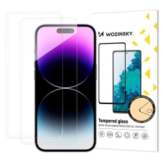 Захисне скло Wozinsky Tempered Glass для iPhone 17 Pro / 16 Pro (2 pack) (5907769380181)