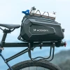 Велосипедна сумка Wozinsky WSR-01B на багажник 9л чорна (5907769380570)
