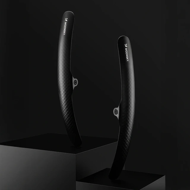 Бризковик велосипедний Wozinsky WBR-01 універсальний з регулюванням Black (5907769380600)