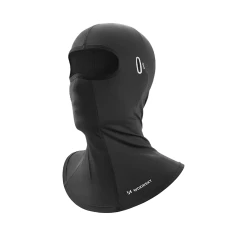 Балаклава Wozinsky WKM-02B маска на обличчя мотоцикл велосипед з отворами для окулярів Black (5907769380648)