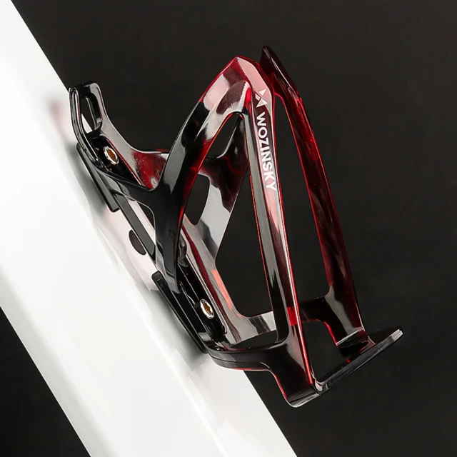 Кошик Wozinsky WUR-01BR велосипедний тримач для пляшки Black-Red (5907769380686)