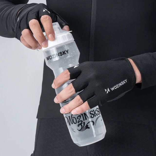 Рукавички Wozinsky WRR-01XL велосипедні розмір XL Black (5907769380747)