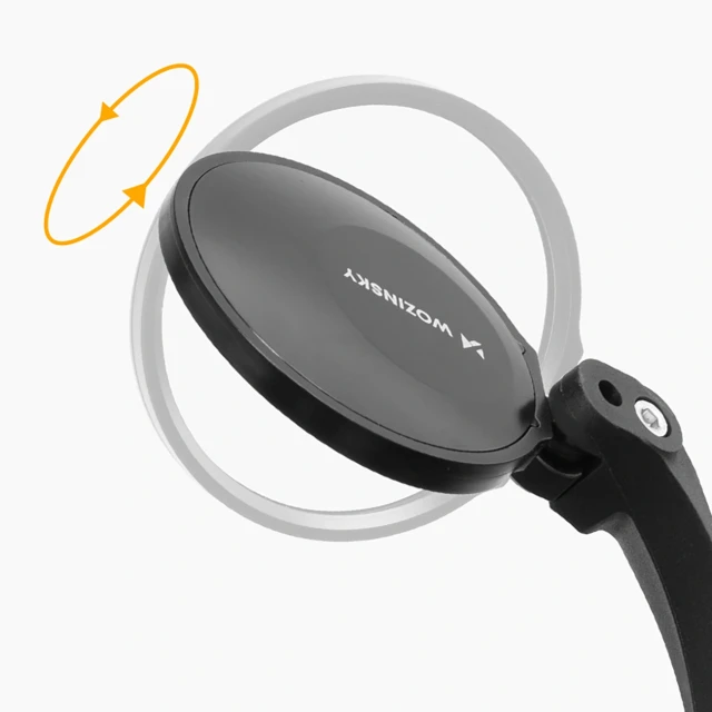 Дзеркало Wozinsky WLR-01I велосипедне заднього виду ліве Black (5907769380761)